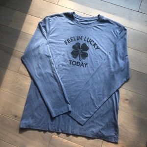 Life Is Good Men's long Sleeve T-shirt Size: Large